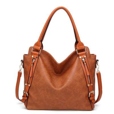 Sac Cabas Vintage en Cuir Vegan - grande capacité