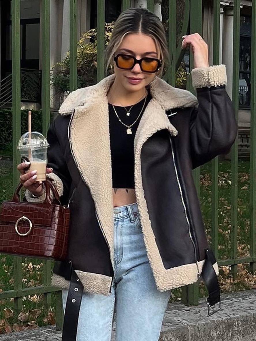 Carolyne | Bomber D’hiver Femme Chic