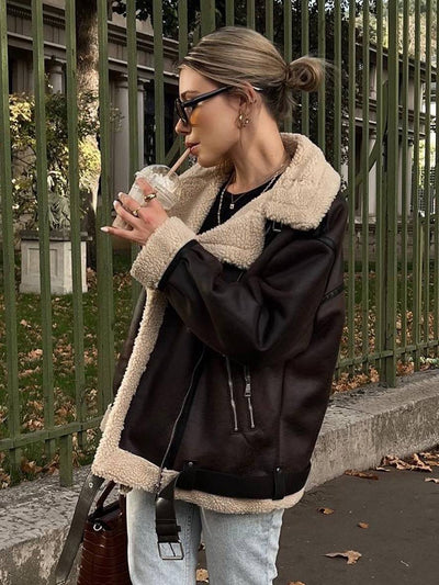 Carolyne | Bomber D’hiver Femme Chic