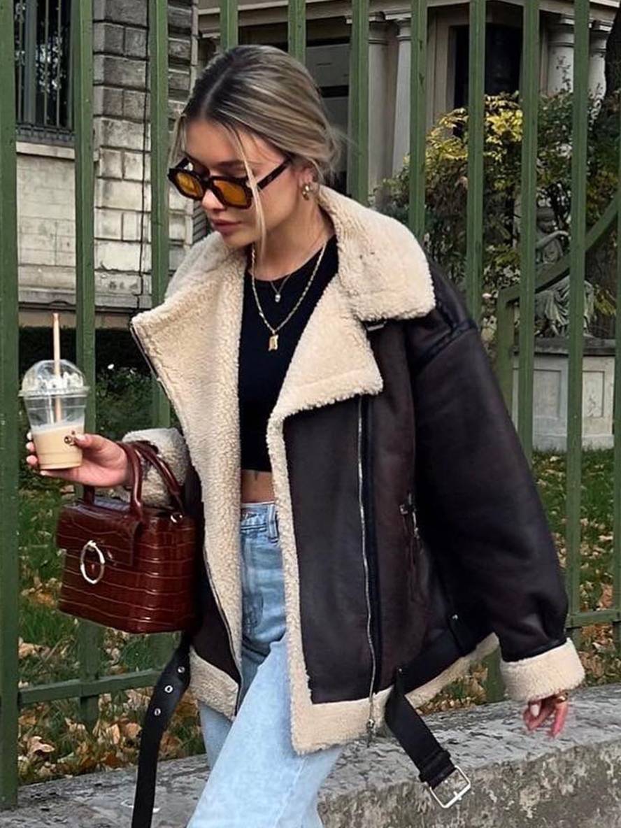 Carolyne | Bomber D’hiver Femme Chic