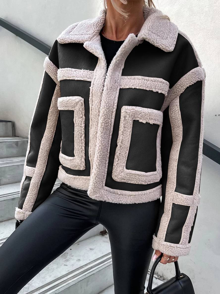 Manteau aviateur femme en suédine