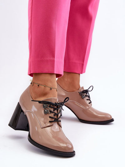 Heeled low shoes model 195405 Step in style-0