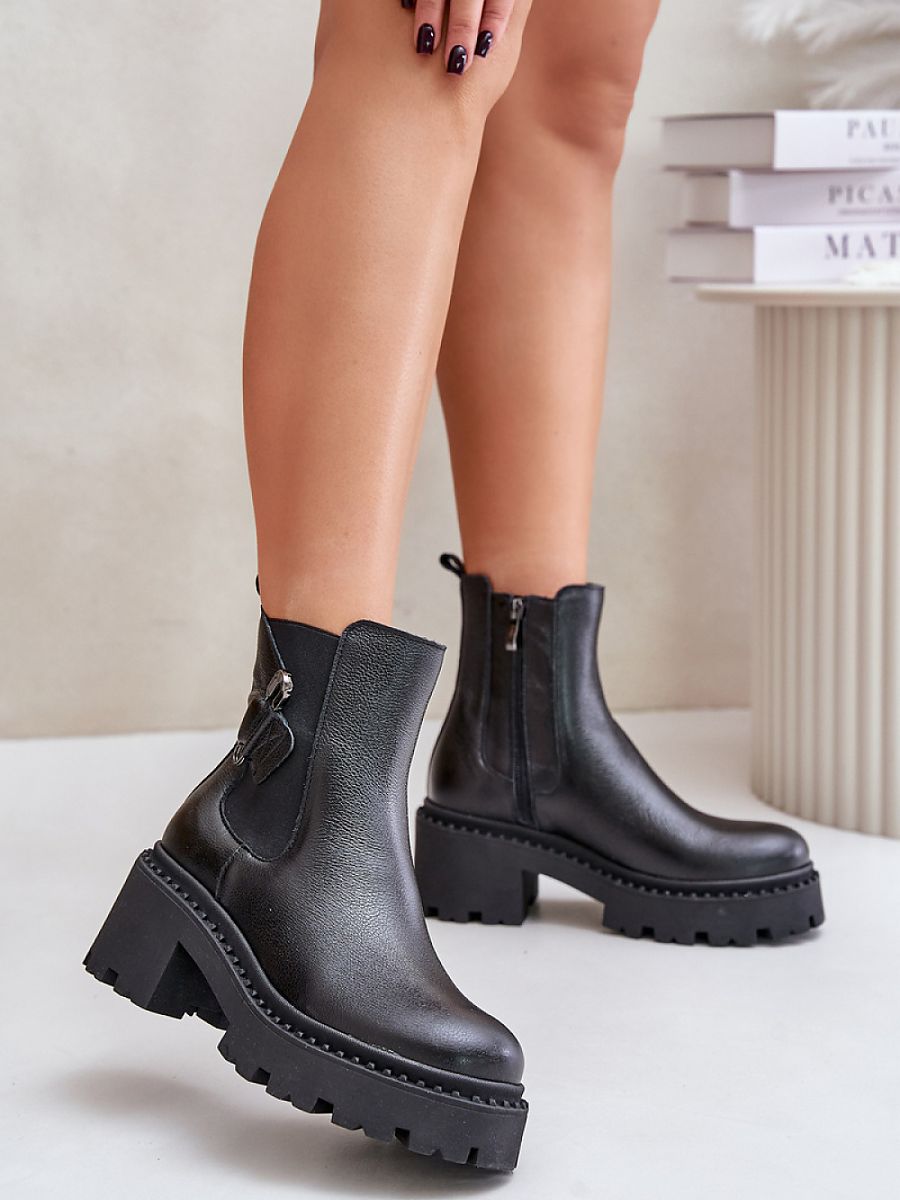 Heel boots model 202816 Step in style-0