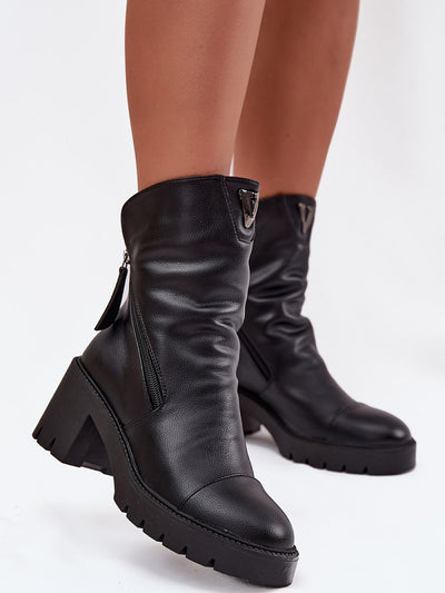 Heel boots model 218068 Step in style-0