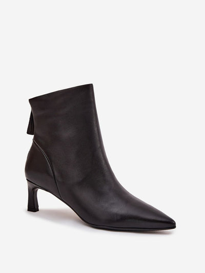 Talya | Bottines pour femme en cuir naturel