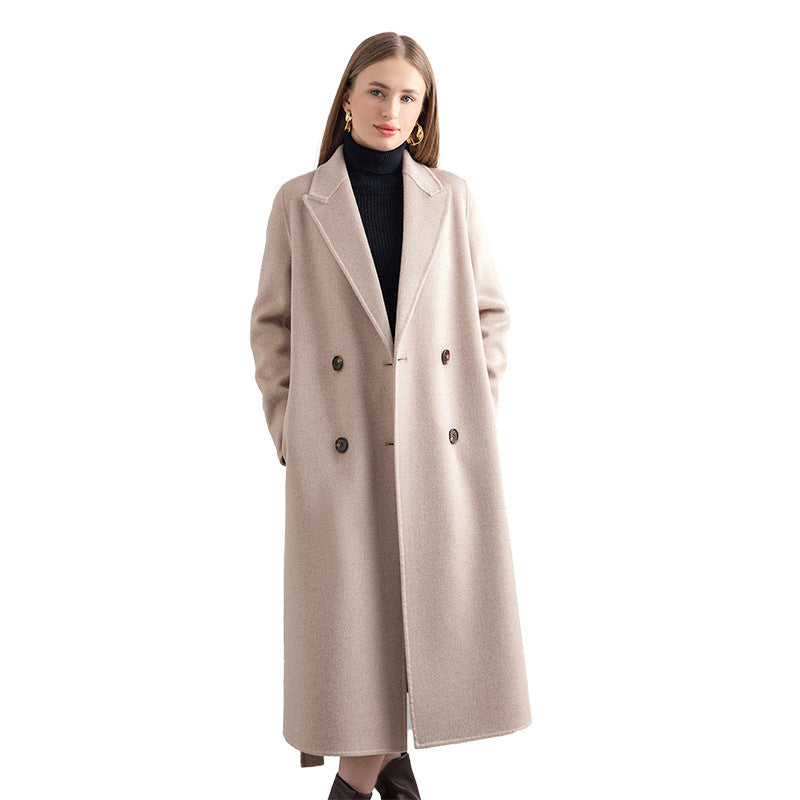 MARISE | Manteau femme mi-long en laine élégant & chaud
